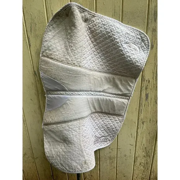 Success Equestrian Deluxe Jumper / AP All Purpose No-Slip Saddle Pad - white - Picture 4 of 5